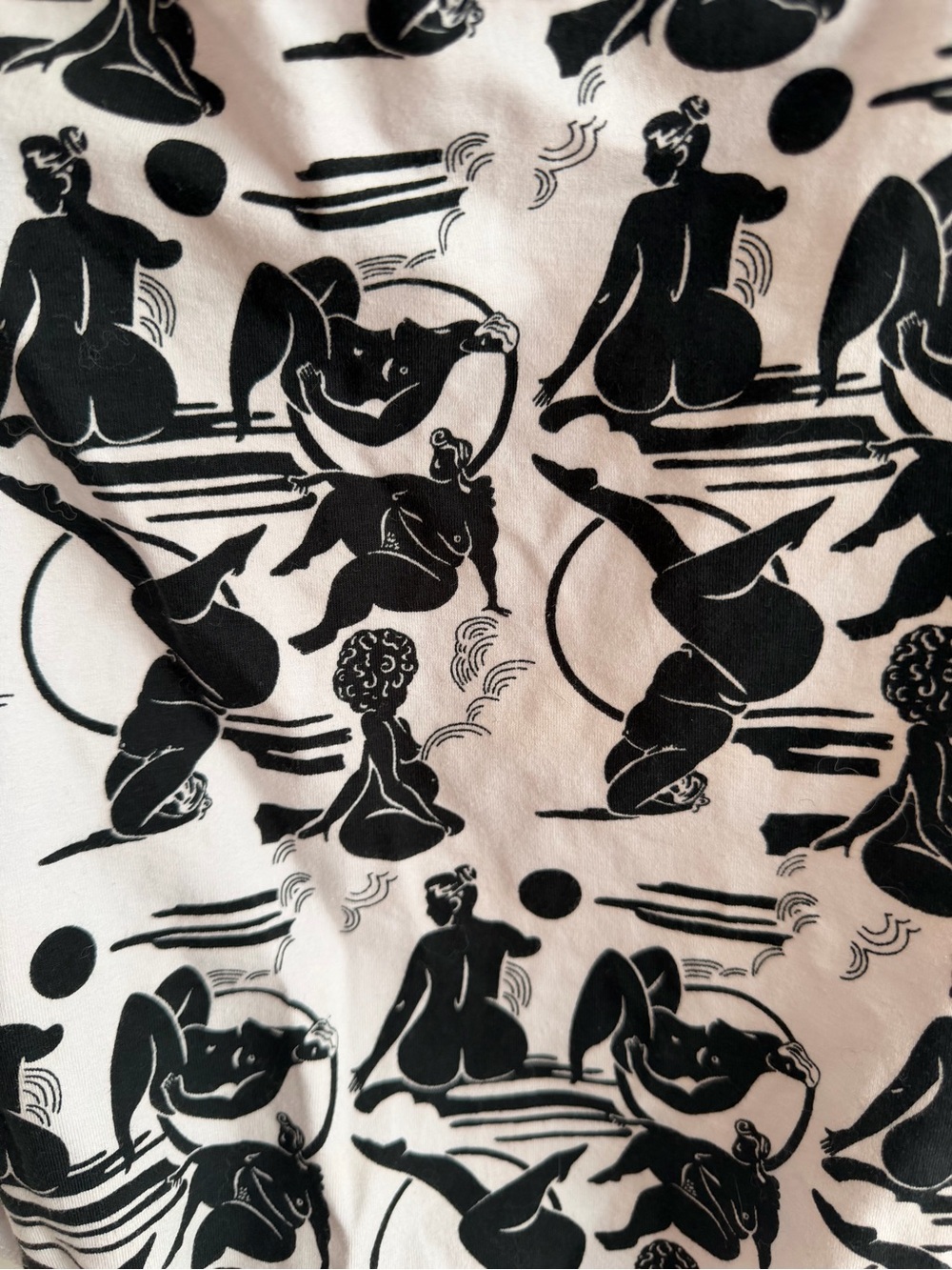 Manners Ldn Black & White Open Back Bodysuit - Picture 4 of 4